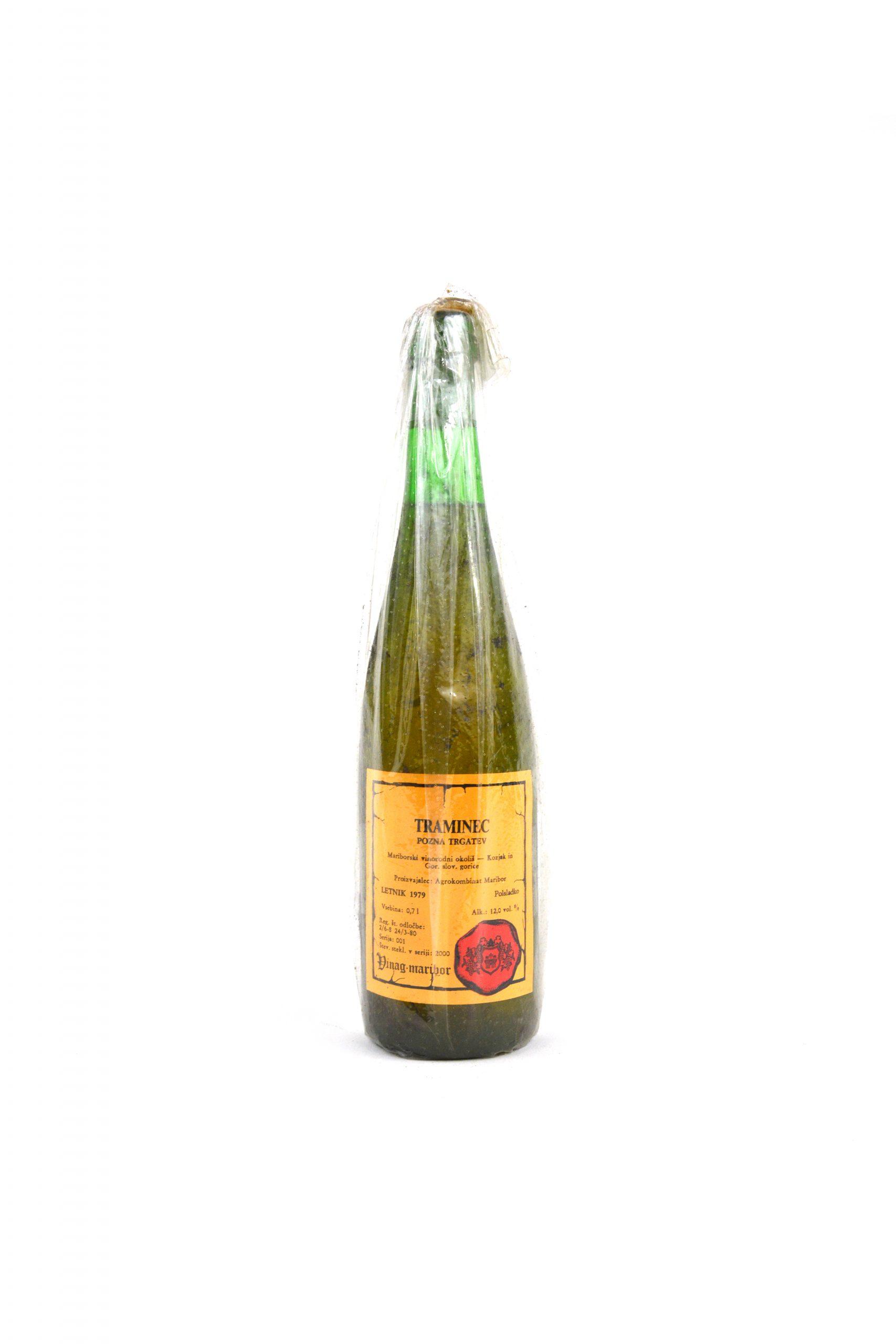 Traminec Mariborski vinorodni okoliš letnik 1979 Vinag